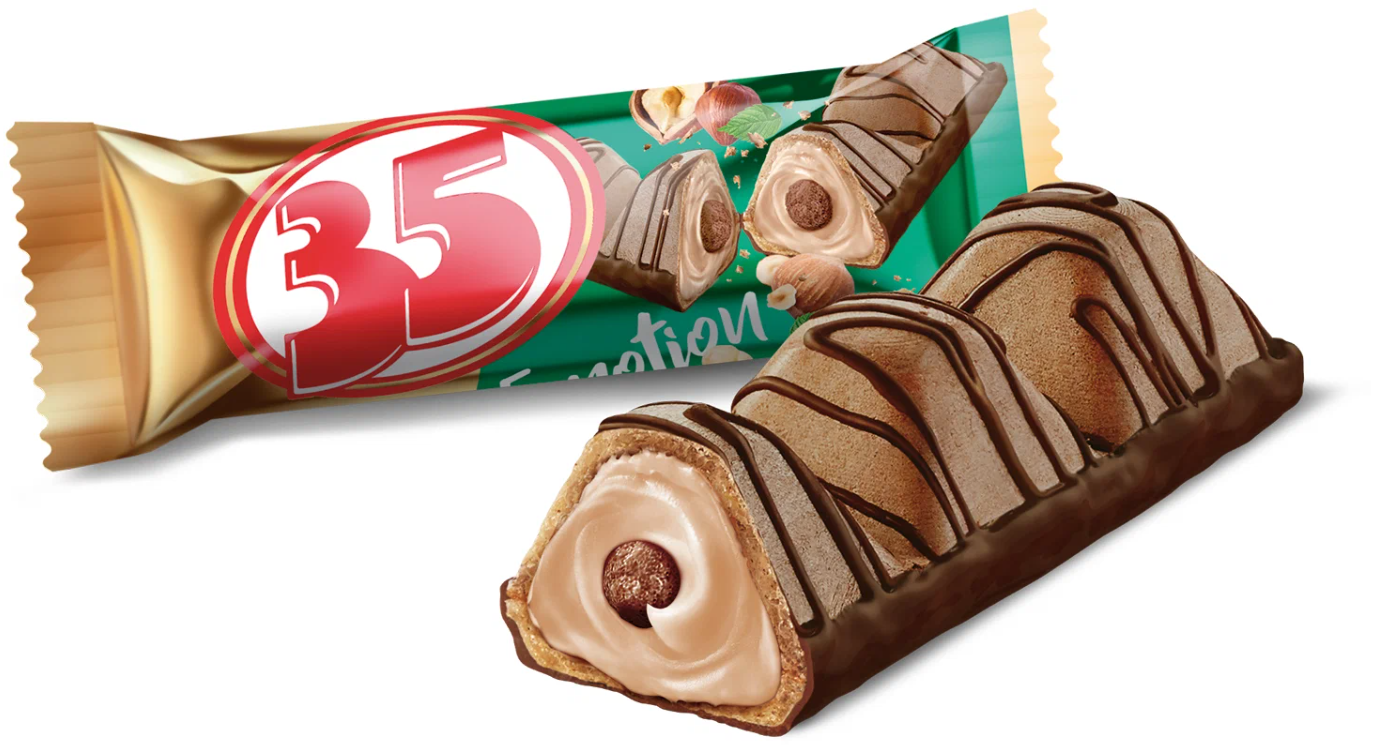 Конфеты 35 с ореховой начинкой 2,5гк