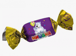 Конфеты Мишаня с ирисом 1кг