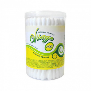 Ватные палочки Визаж 100шт стакан