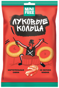 Луковые кольца Мини Фри Бекон 45г