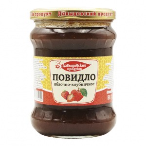 Повидло яблочно-клубничное "Давыдовский продукт"570г