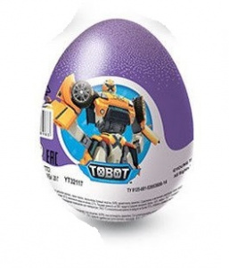 Яйцо шоколадное Шоки-токи Тобот 20г