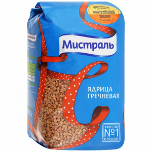 Крупа гречневая ядрица Мистраль 900 г