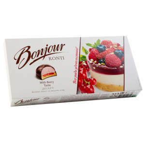 Десерт Bonjour Souffle со вкусом ягод 232г
