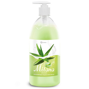 Жидкое мыло Милана (алое вера) 1л с курком