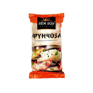 Вермишель фунчоза премиум бобовая б/п Sen Soy 200г