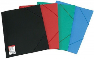 Папка на резинке А4 KLERK в ассортименте