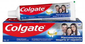 Зубная паста Колгейт Защита от Кариеса Свежая мята, 100 мл.