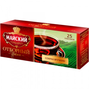 Чай Майский Отборный 25 пакетов