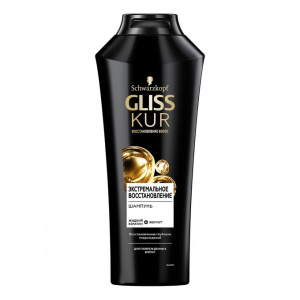 Шампунь Gliss Kur "Экстремальное Восстановление" для сильно поврежденных и сухих волос 250мл