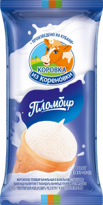 Мороженое Кореновка пломбир 100гр ваф/ст