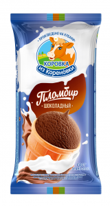Мороженое Кореновка шоколад 100гр ваф/ст