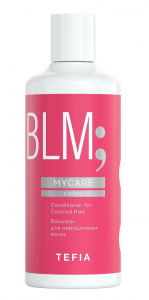 Бальзам для окрашенных волос SHM TEFIA, 300 мл.