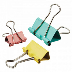 Зажимы для бумаг Клерк 32мм 1 шт