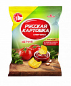 Чипсы Русская картошка со вкусом кетчупа 105 гр.