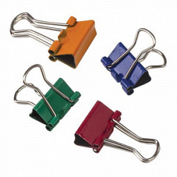 Зажимы для бумаг Клерк 14мм 1 шт.