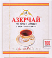 Чай Азерчай черный байховый с ароматом бергамота 100 пак.